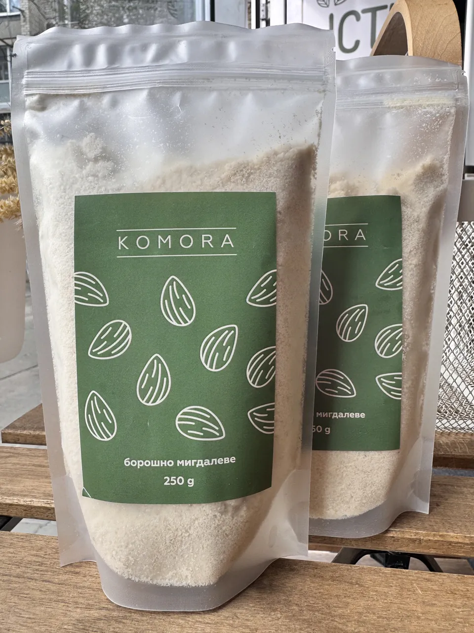 Борошно мигдальне 250г Komora