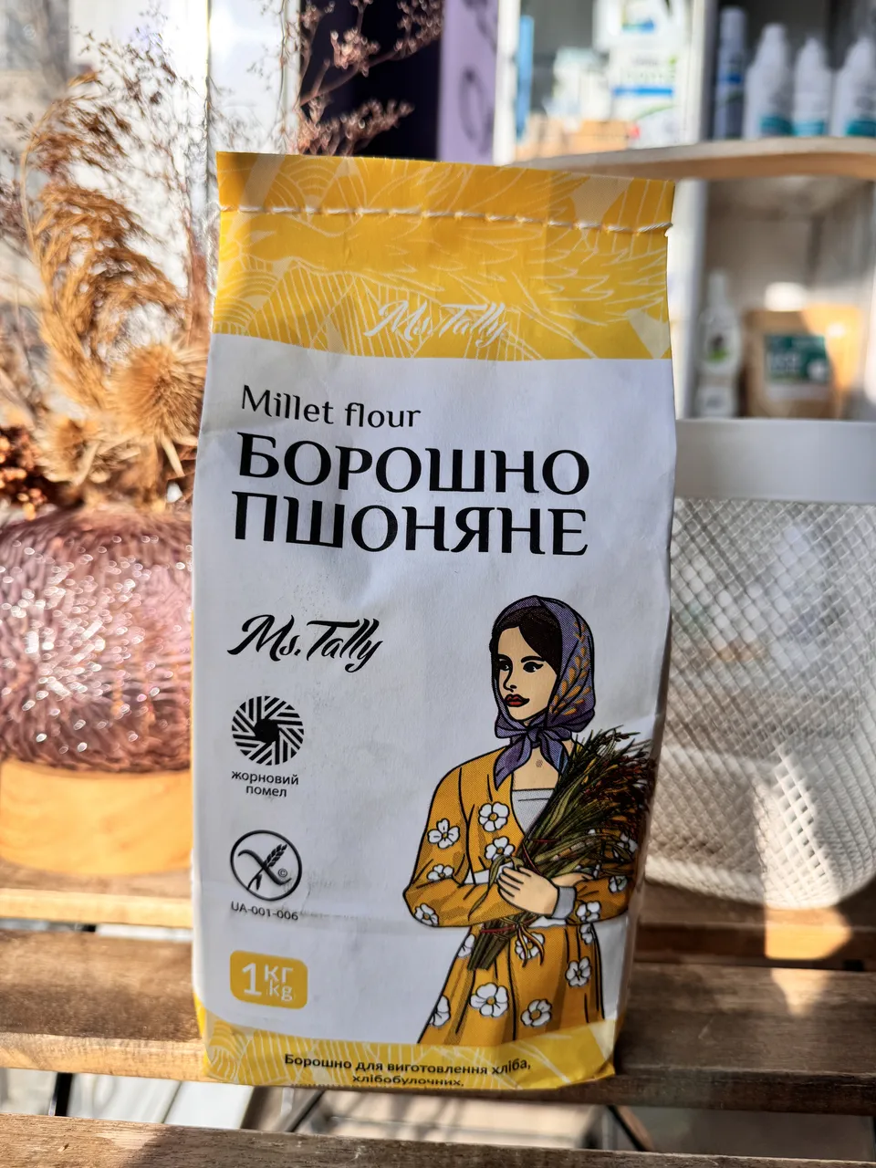 Борошно пшона без глютену, 1кг Ms.Tally