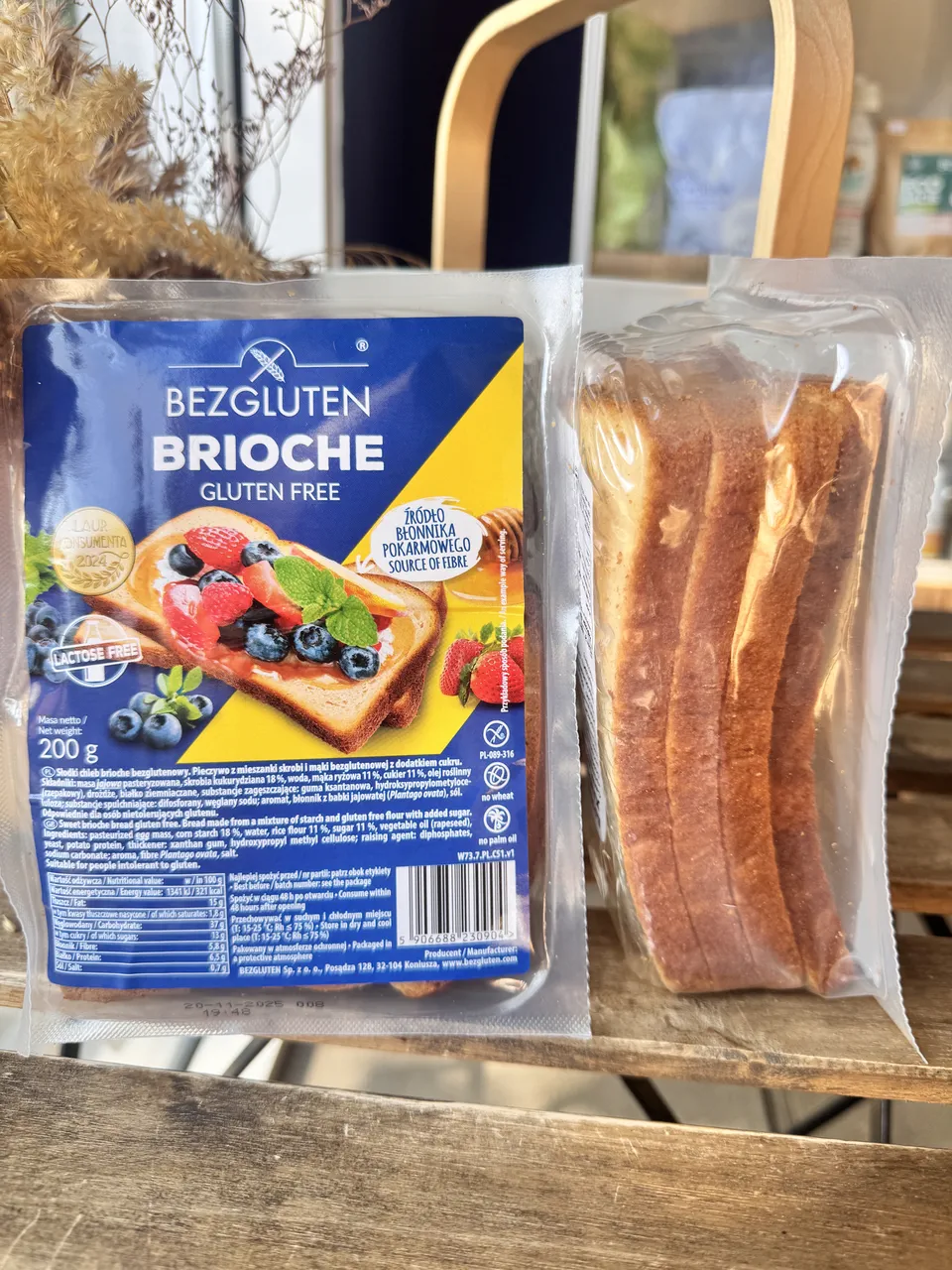 Бріош хліб Bezgluten солодкий 200г