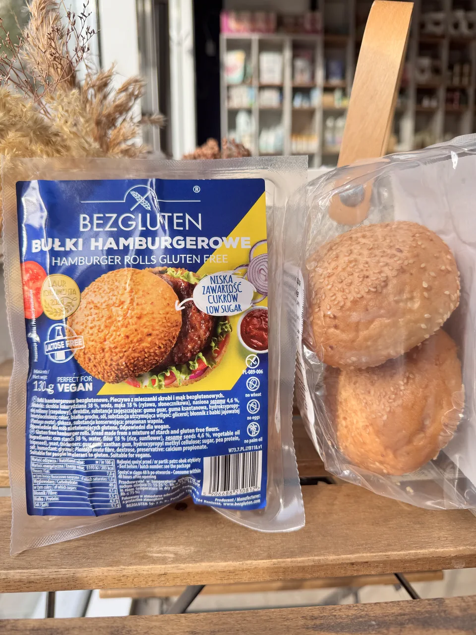 Булочки для бургерів без глютену, 2шт Bezgluten