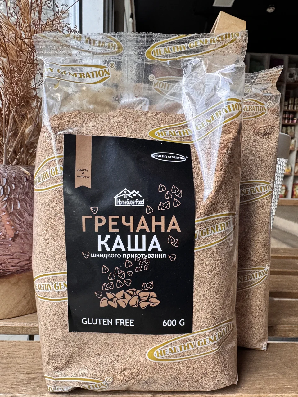 Гречана каша швидкого приготування 600г