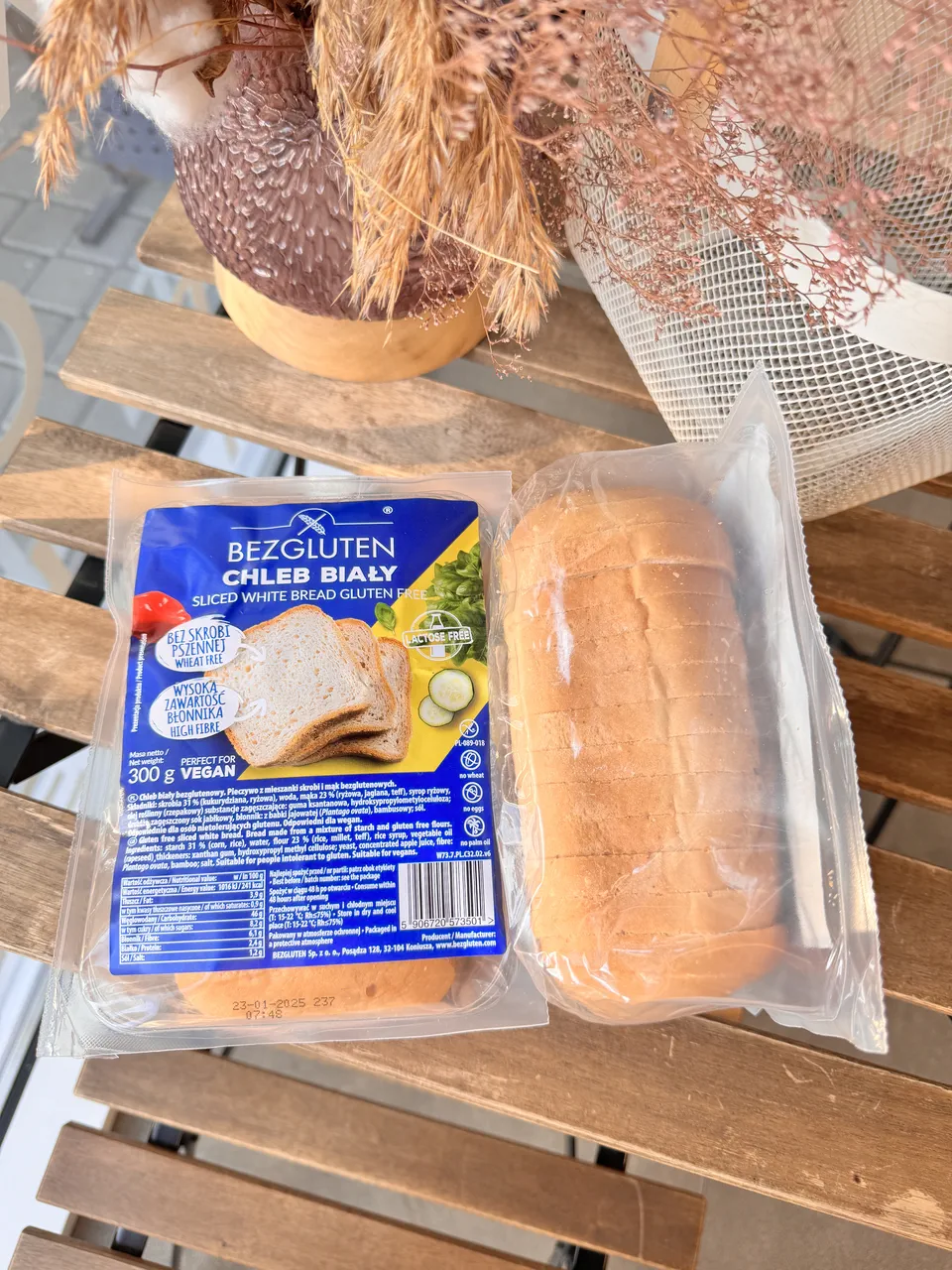 Хліб білий без глютену, 300г, Bezgluten