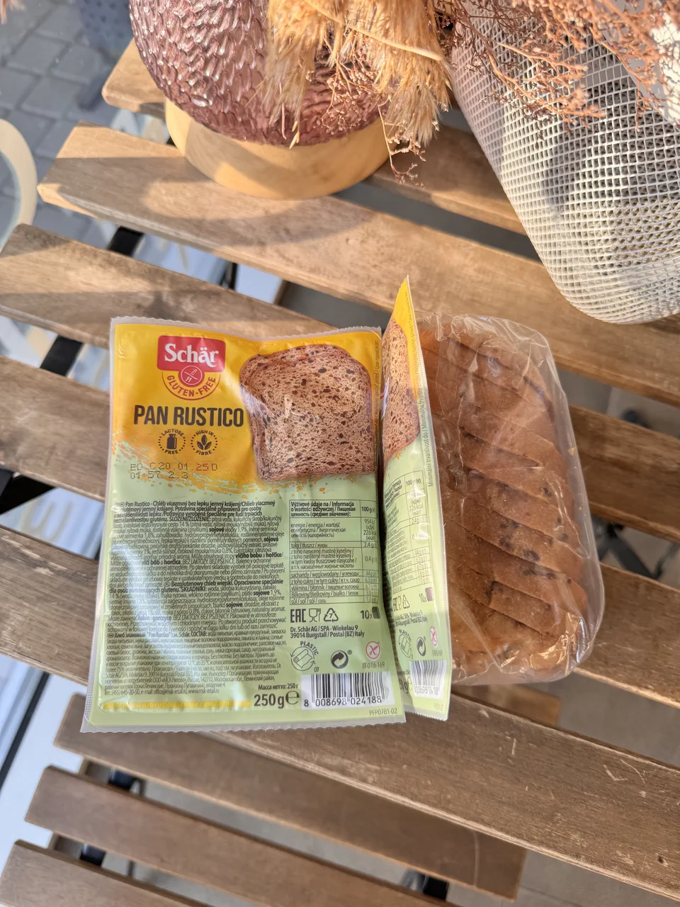 Хліб темний Pan Rustico Schar, 250г
