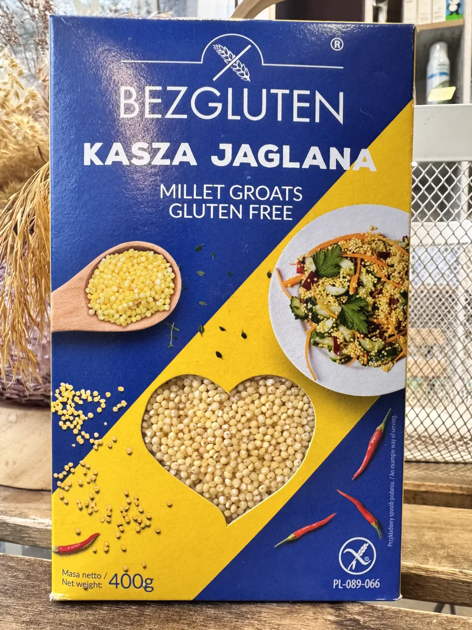 Каша Bezgluten пшоняна 400г
