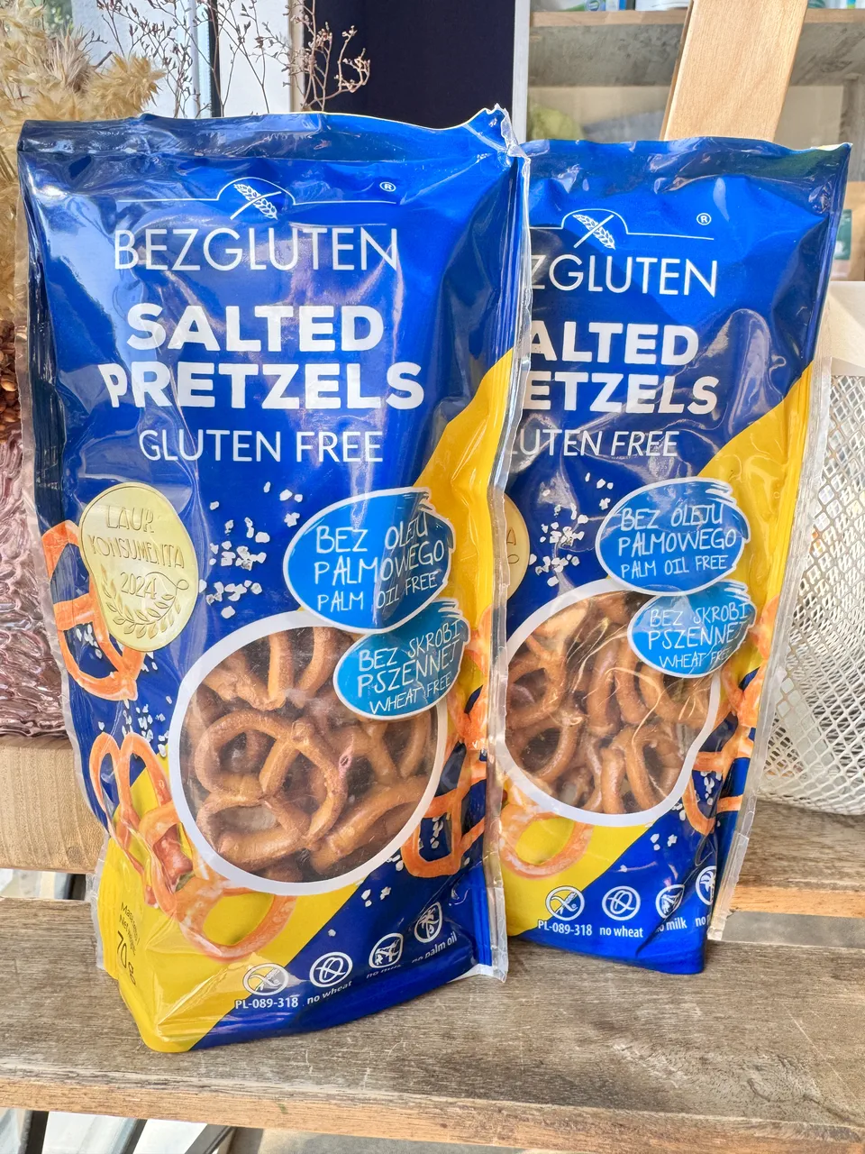 Крендельки Bezgluten солені 70г