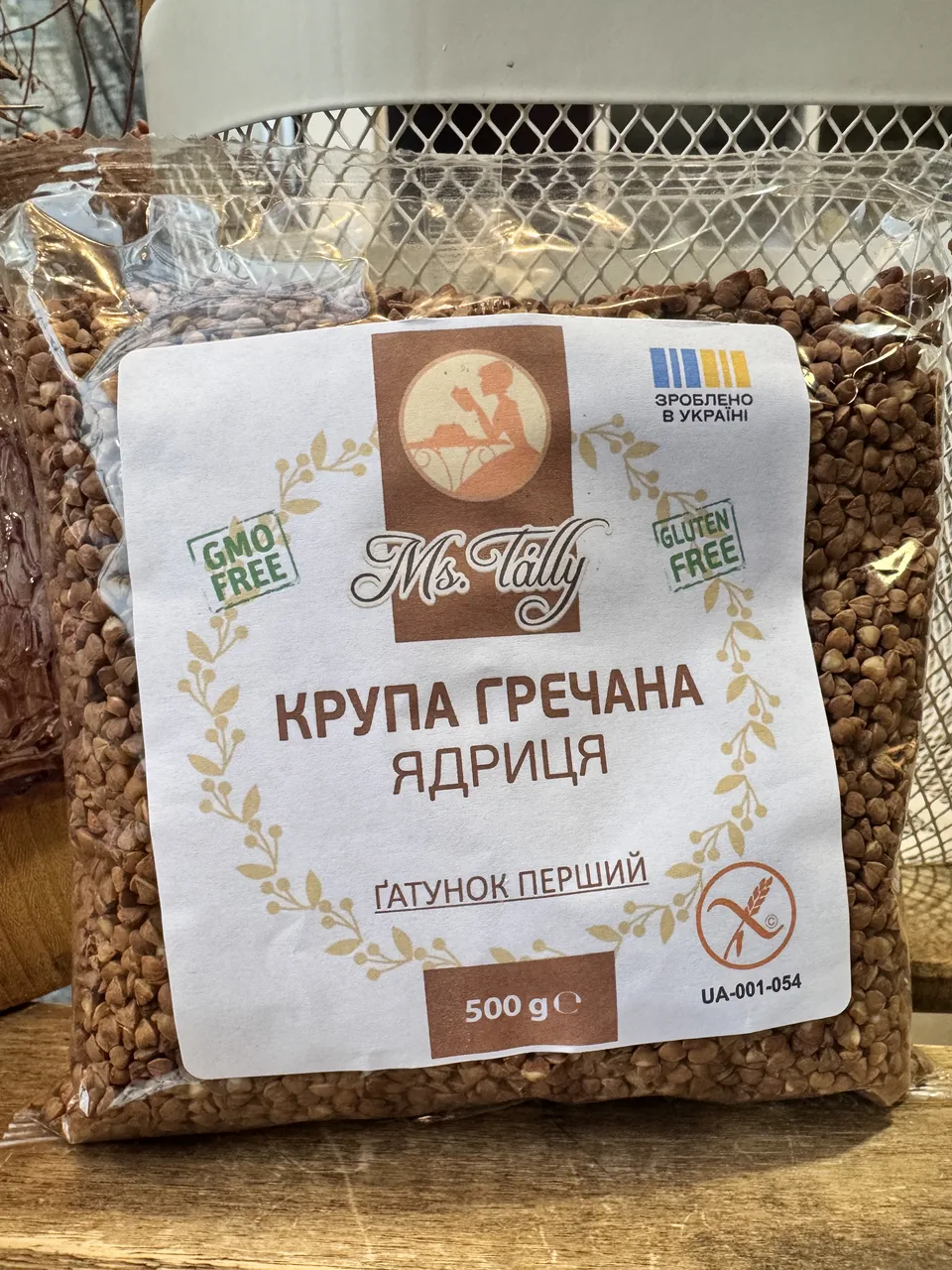 Крупа гречана без глютену 0,5кг Ms Tally