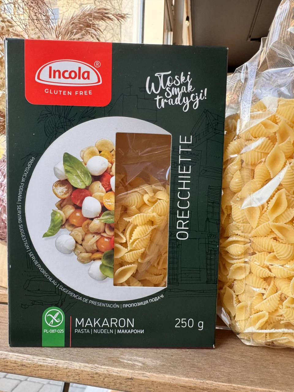 Макарони без глютену вушка Orrecchiette INCOLA 250 г