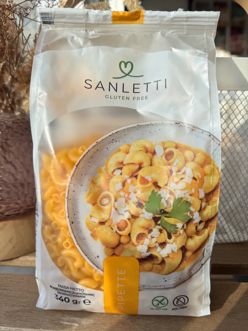 Макарони кукурудзяні ріжки, 340грам SANLETTI