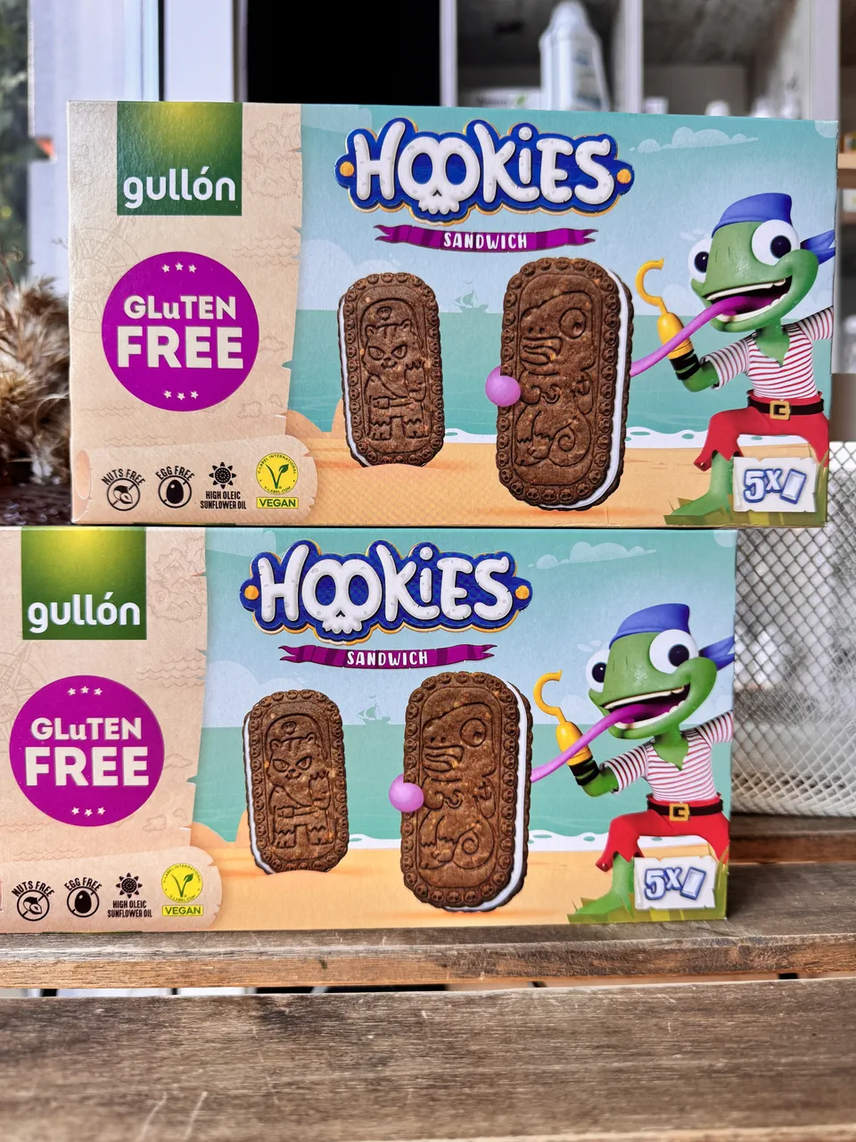 Печиво GULLON Hookies сендвіч без глютену , 230 г