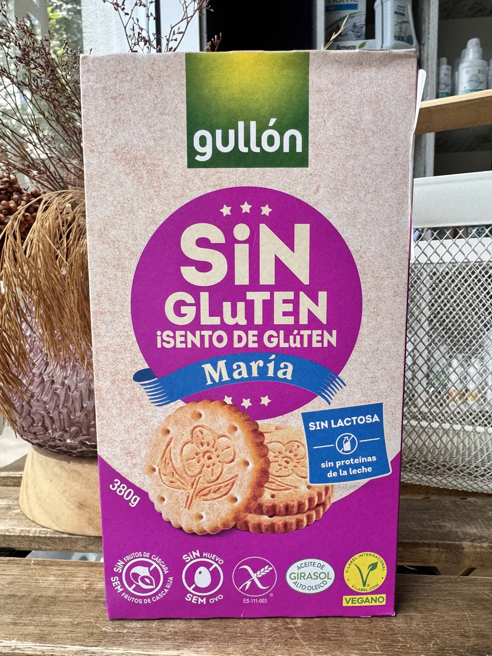Печиво Марія без глютену 380г Gullon