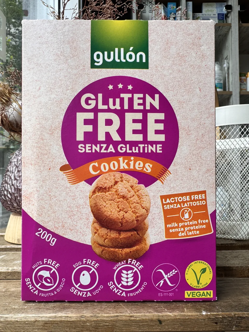 Печиво пісочне GULLON Sin Gluten Pastas без глютену, 200 г