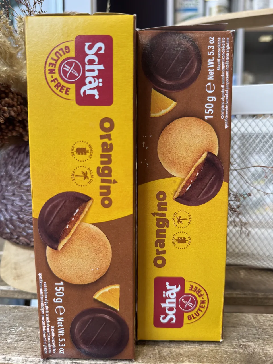 Печиво Schar з апельсиновим желе та шоколадом 150г