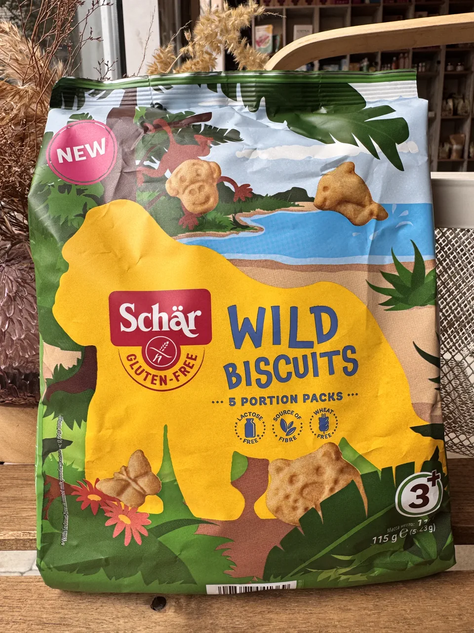 Печиво Schar звірята 115г (5х23г)