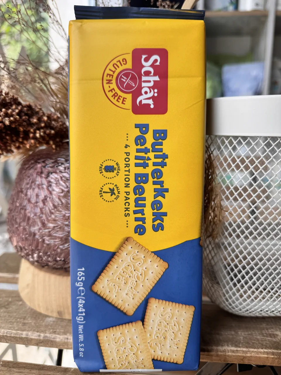 Печиво здобне без глютену Schar 165г