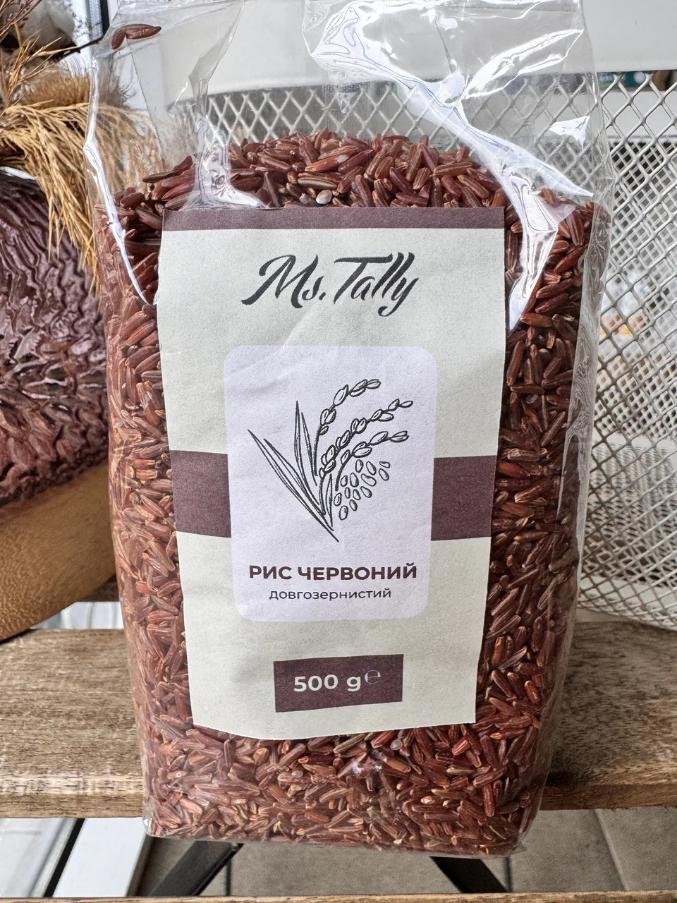 Рис червоний довгозернистий Ms Tally 500г