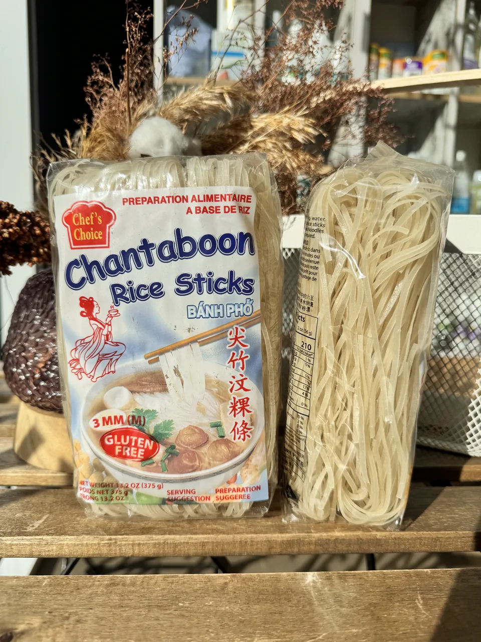 Рисова лапша 375г Chefs Choice