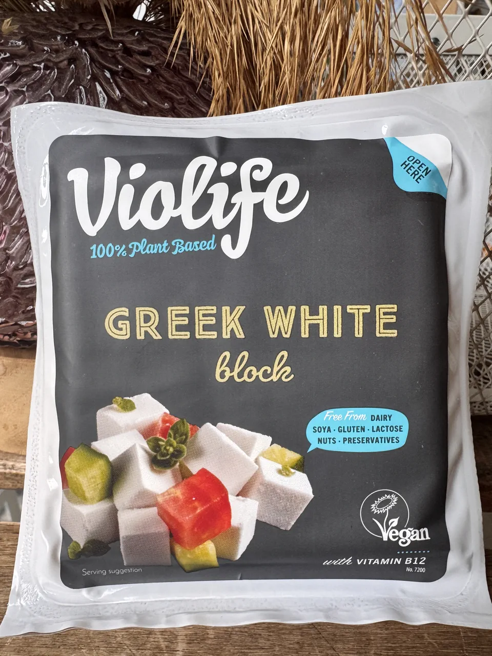 Сир фета (грецький сир) VioLife Greek White (Feta) 200г