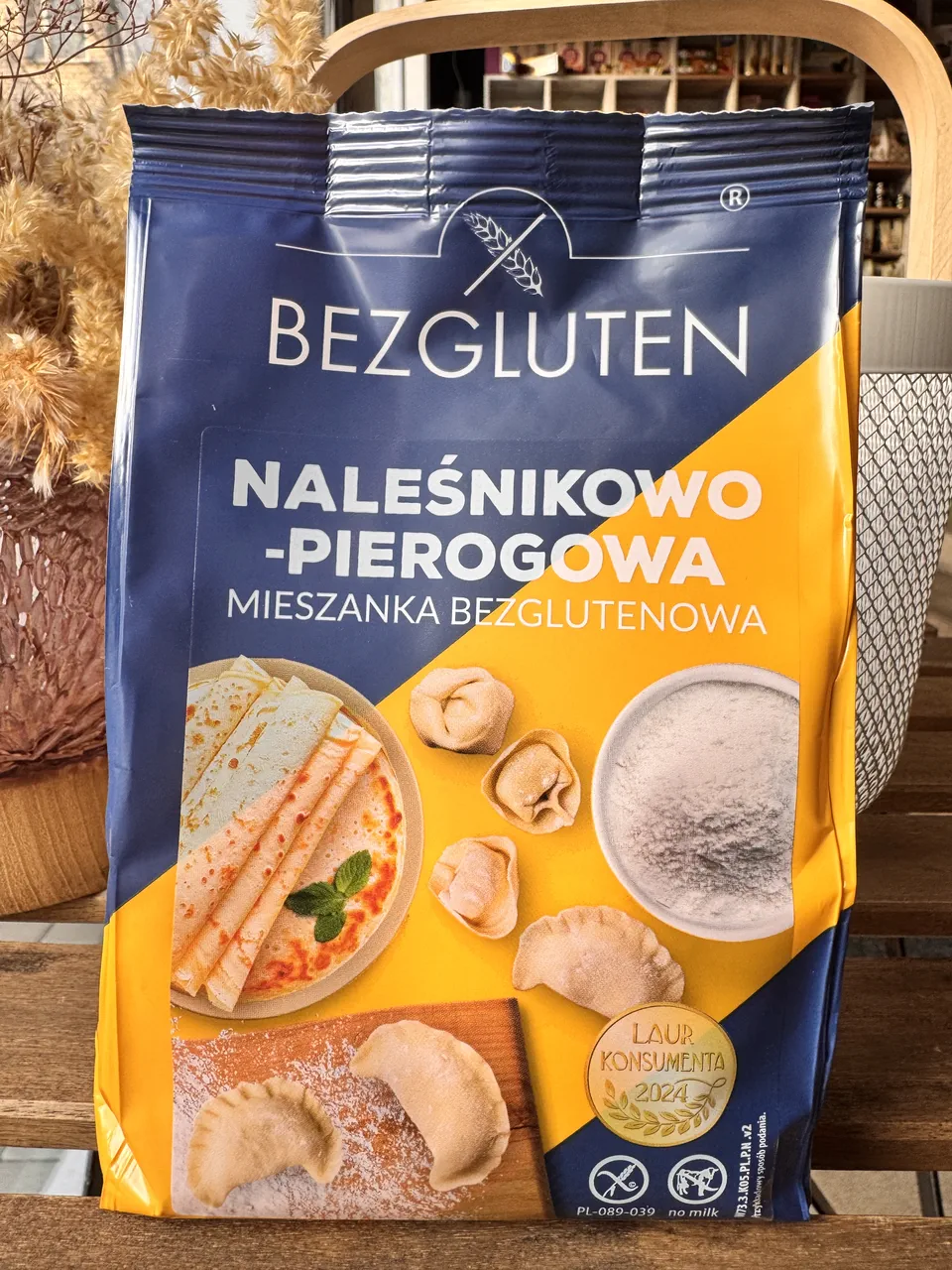 Суміш Bezgluten для млинців, макаронів, вареників 500г