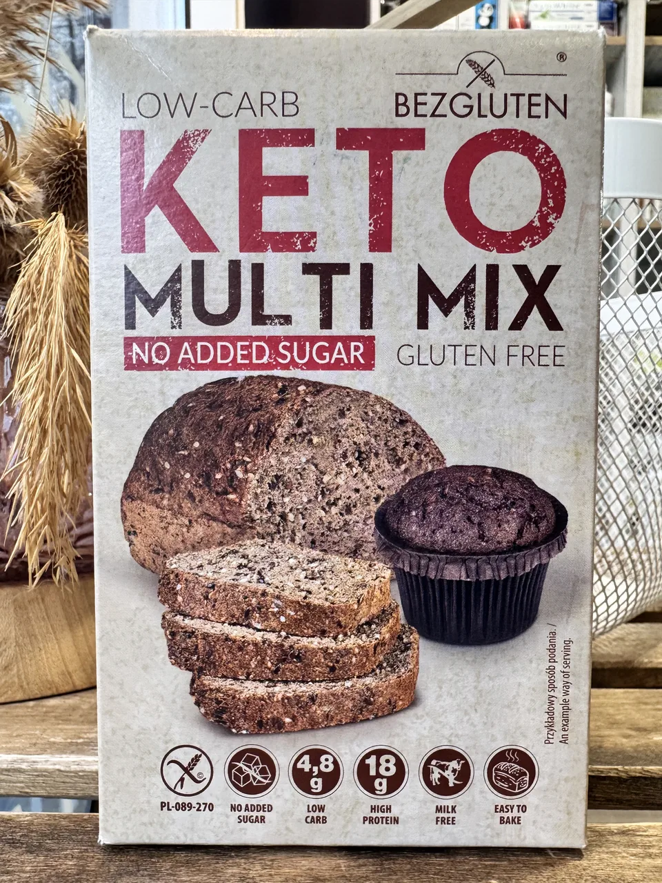 Суміш Bezgluten Keto універсальна 250г