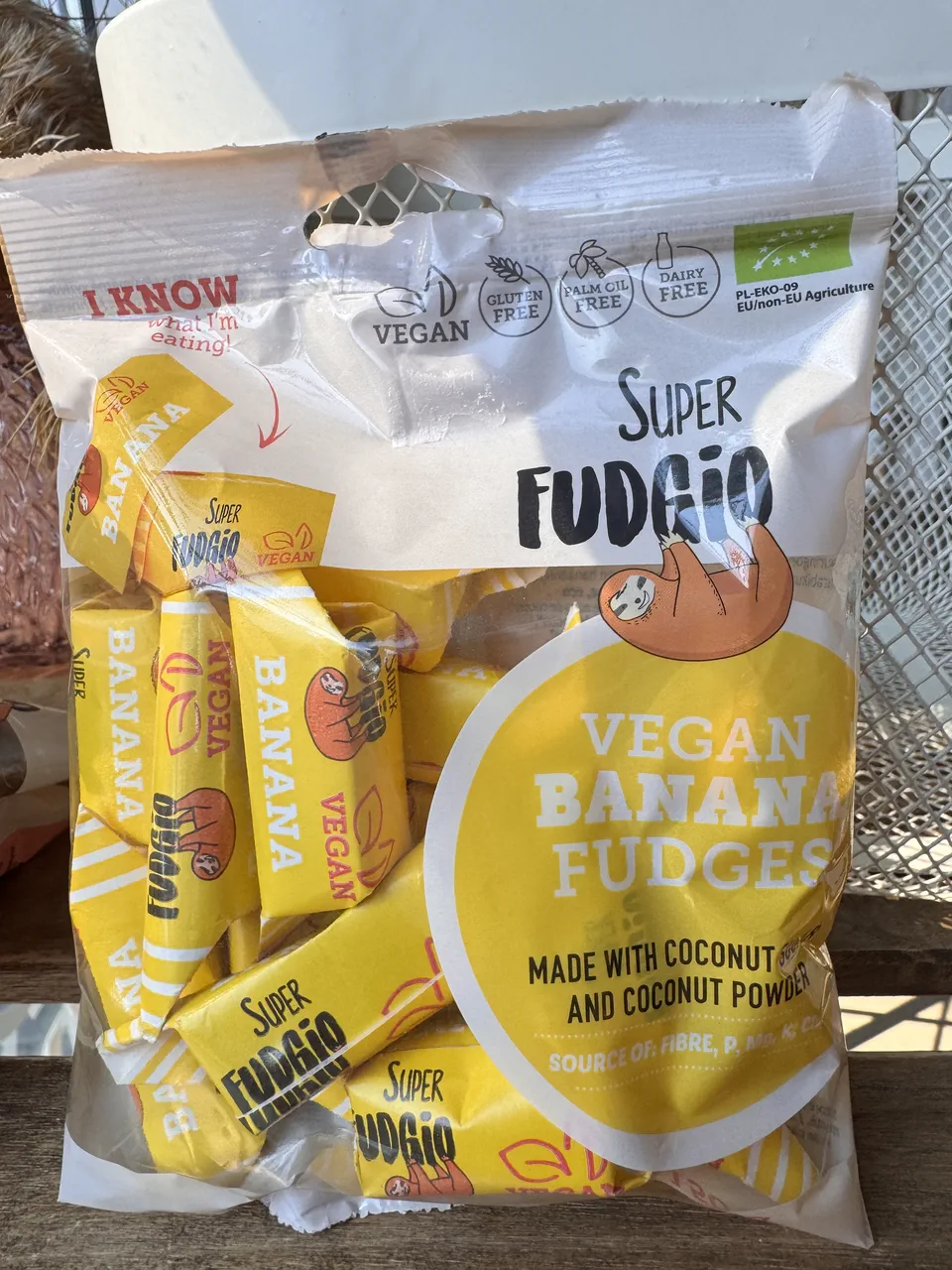 Цукерки органічні Банан 150г Super Fudgio