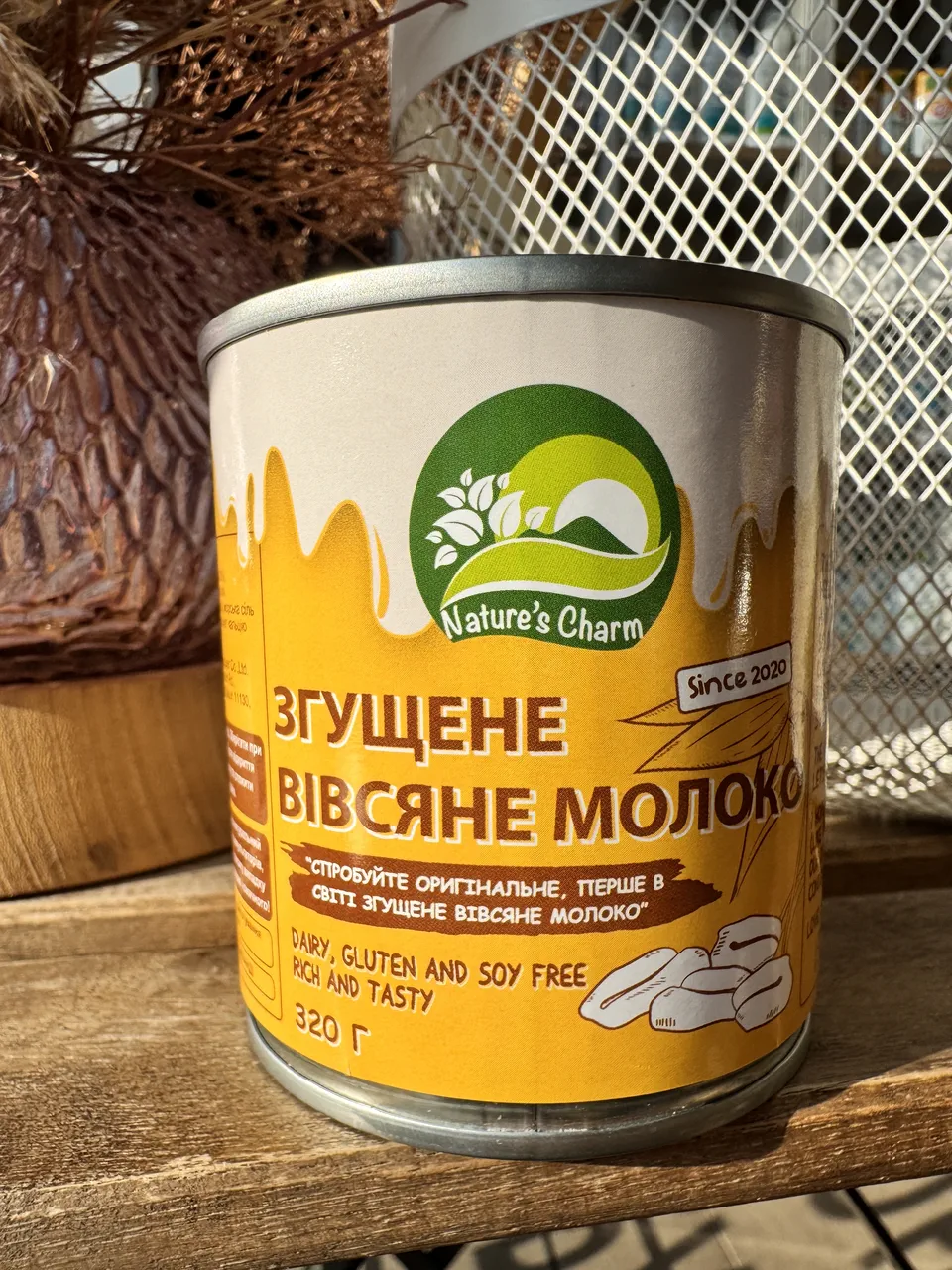 Вівсяне згущене молоко, 320г